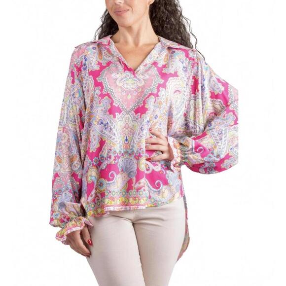 Gigi Moda Made in Italy Phoebe Blouse - Picture 1 of 10